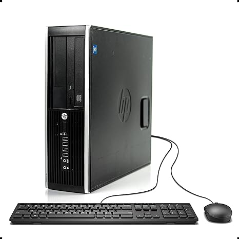 HP Compaq Elite 8300 SFF Intel i5-3470 8GB RAM 500GB HDD C8L79UP#ABA - Black Like New