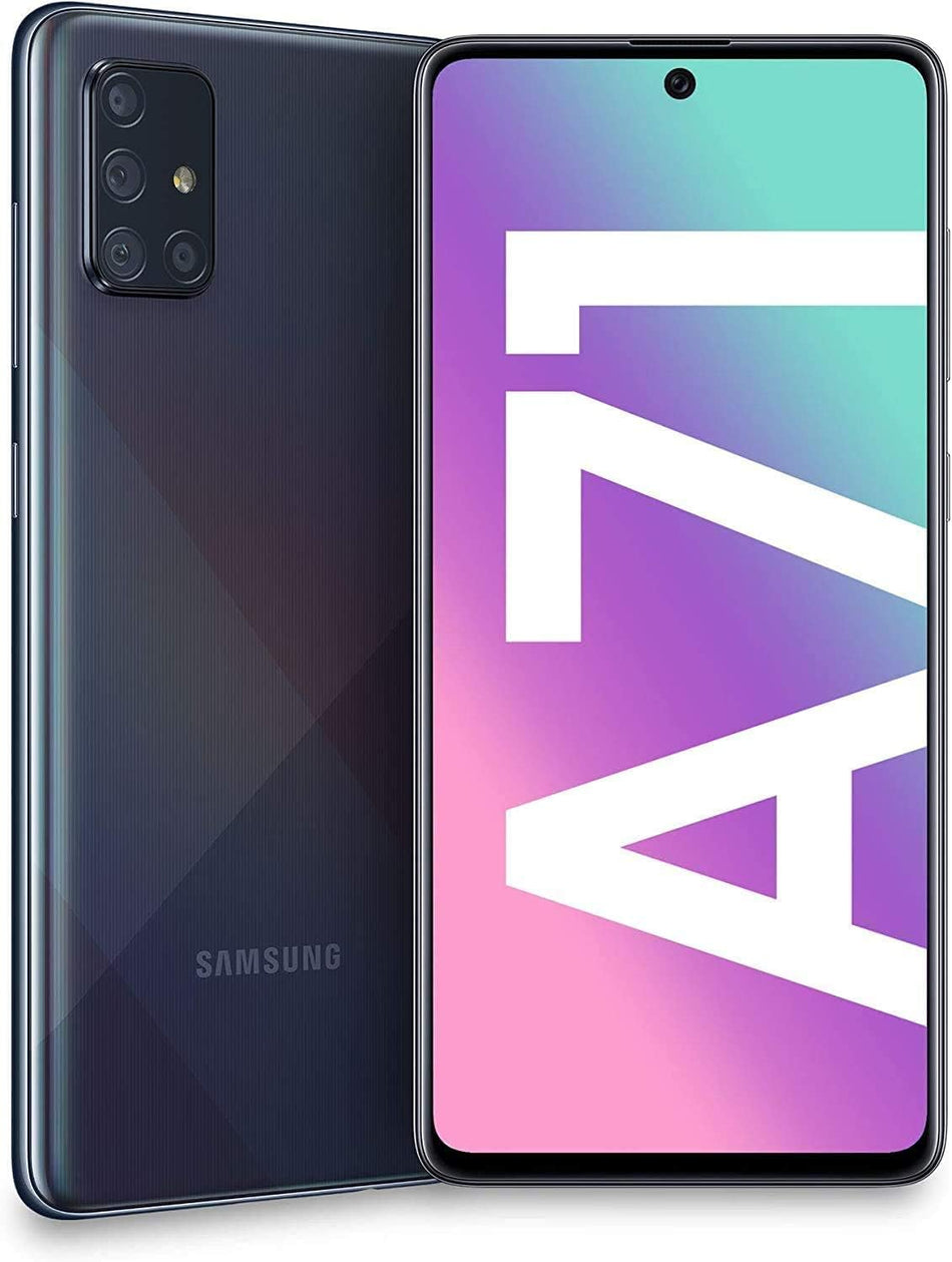 For Parts: SAMSUNG GALAXY A71 5G 128GB UNLOCKED - Prism Cube Black -NO POWER