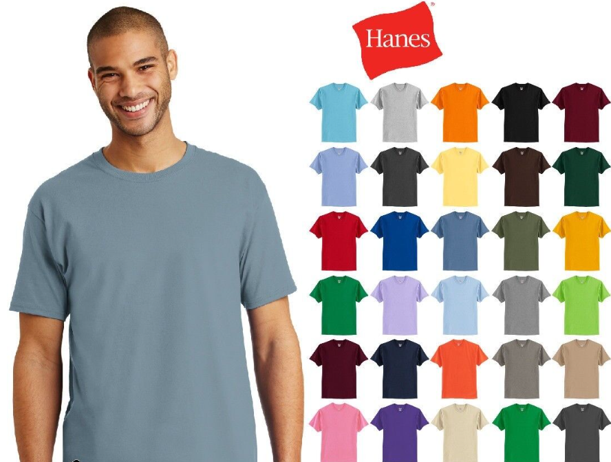 5250 Hanes Men's Authentic-T T-Shirt New