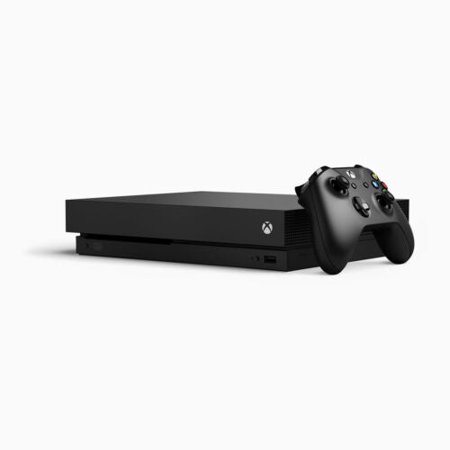 MICROSOFT XBOX ONE X Console With Wireless Controller 1TB BLACK CYV-00001 Like New