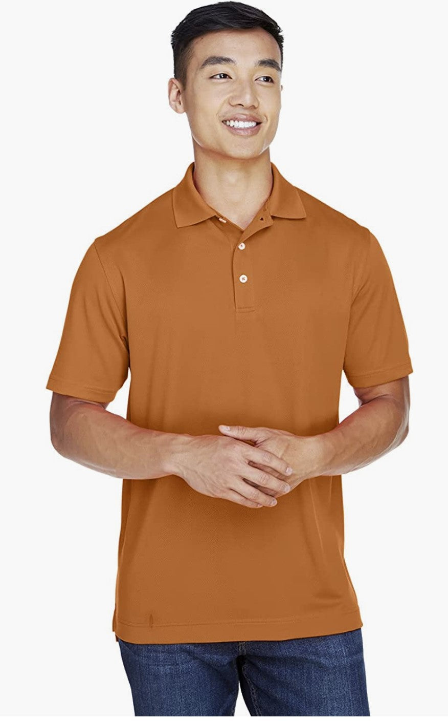 M353 Harriton Men's Double Mesh Polo New