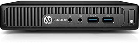 HP EliteDesk 705 G3 Mini Tiny Desktop AMD A6 PRO-8570E 8GB 256GB SSD - Black Like New