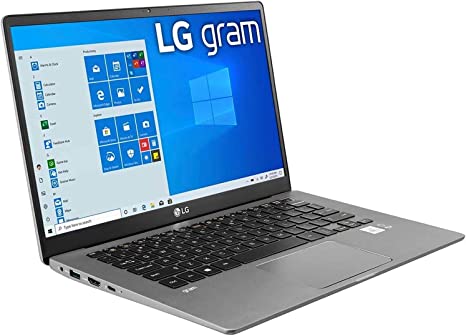 LG GRAM 14.0" FHD I7-1065G7 8 256GB SSD 14Z90N-U.AAS6U1 - DARK SILVER Like New