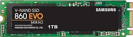 Samsung SSD 860 EVO 1TB M.2 SATA Internal SSD - MZ-N6E1T0BW Like New