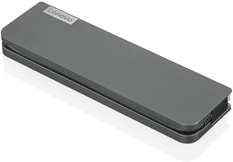 LENOVO USB-C Mini Dock USA with 65w AC Adapter 40AU0065US - Gray