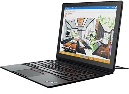 LENOVO ThinkPad X1 12" 2160X1440 M5-6Y57 8GB 256GB SSD - BLACK - W/ KEYBOARD Like New