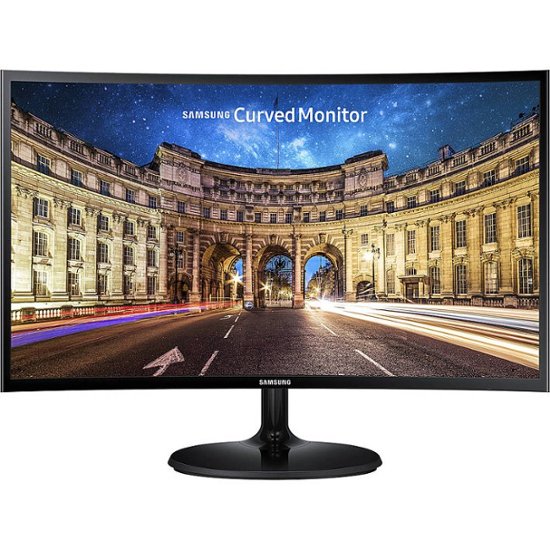 SAMSUNG 27" CF39 FHD 1800R VA Panel AMD Curved Monitor LC27F390FHNXGO - Black Like New