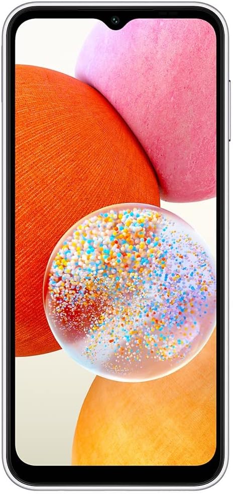 SAMSUNG Galaxy A14 4G LTE 6.6" 128GB + 4GB Unlocked SM-A145M/DS - Silver Like New