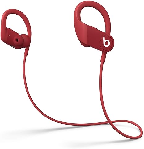 Beats by Dre Powerbeats High-Performance Wireless Earphones MWNX2LL/A - Red Like New