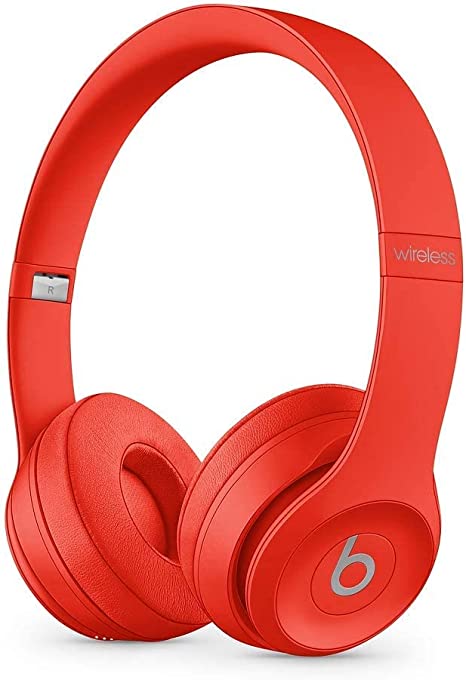 Beats Solo3 Wireless On-Ear Headphones Apple W1 MX472LL/A - Citrus Red