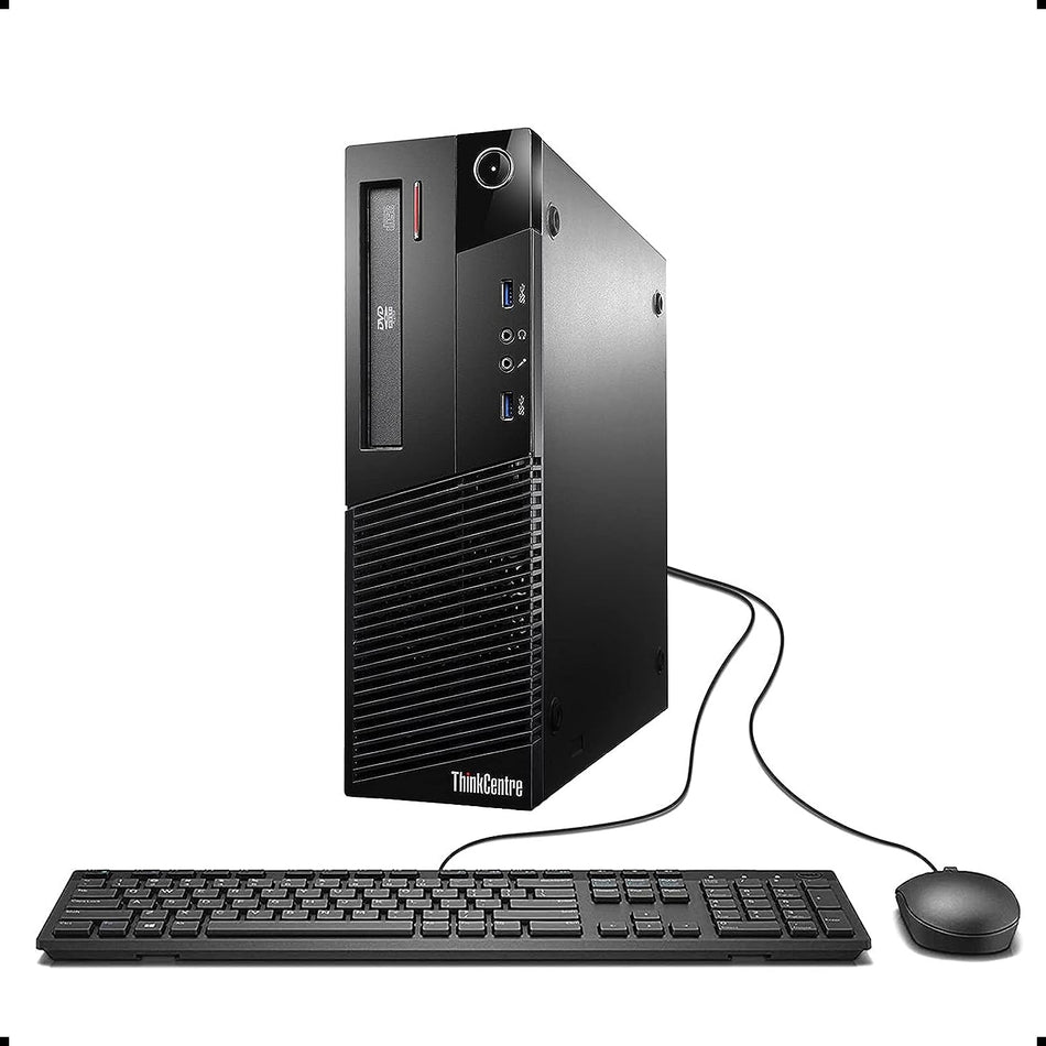 Lenovo M93P SFF Desktop Core i5-4570 3.2GHz 8GB RAM 500GB HDD 10A8S33600 - Black Like New