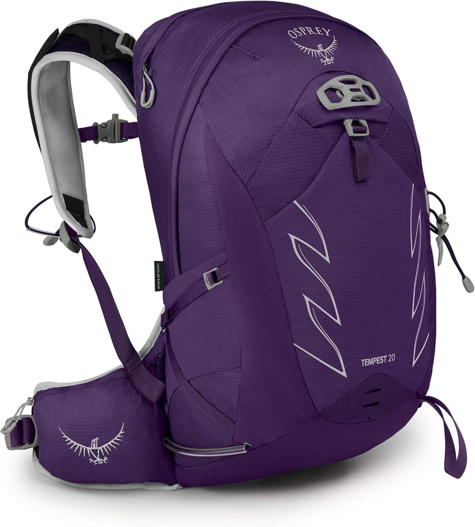 OSPREY - Tempest 20L Women's Hiking Backpack with Hipbelt, WXS/S - VIOLAC PURPLE Like New