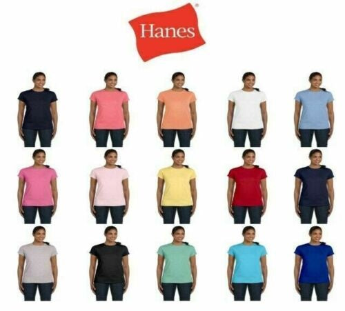 5680 Hanes Ladies' Essential-T T-Shirt New