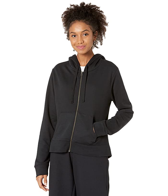 Hanes Alternative Women's Chelsea Full-Zip Hoodie Black L Like New