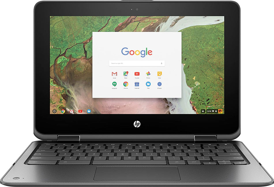 For Parts: HP X360 Chromebook 2-in-1 11.6" HD N3350 4 64 eMMC 11-AE051WM PHYSICAL DAMAGE