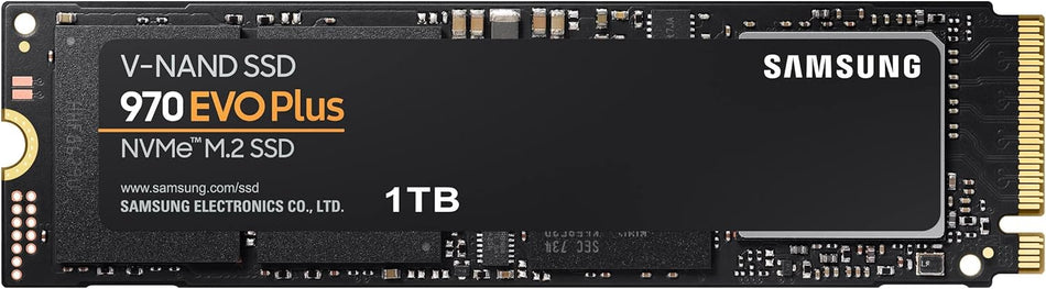 SAMSUNG 970 EVO PLUS SSD 1TB NVME M.2 INTERNAL SSD, V-NAND, MZ-V7S1T0B/AM-BLACK Like New