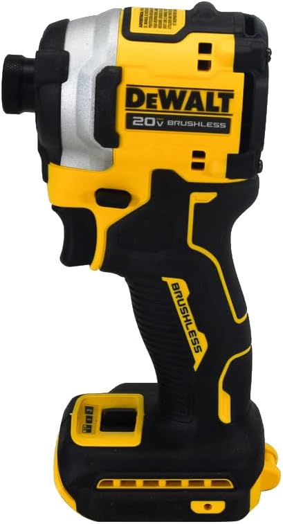 DEWALT 20V Brushless Cordless 3-Speed 1/4 in Impact Driver Tool Only - YELLOW Like New