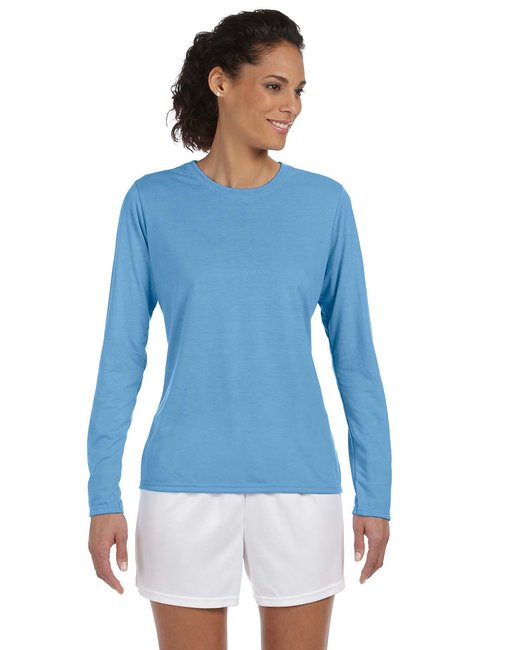 G424L Gildan Ladies Performance Long-Sleeve T-Shirt New