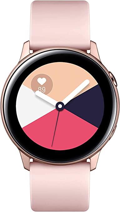 Samsung Galaxy Watch Active 40mm Aluminum Bluetooth SM-R500NZDCXAR - Rose Gold Like New