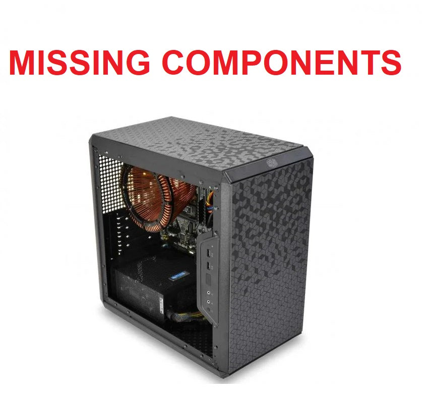 For Parts: LENOVO R5-3400G 12 1TB HDD 256 SSD 90J000BBUS PHYSICAL DAMAGE MISSING COMPONENTS