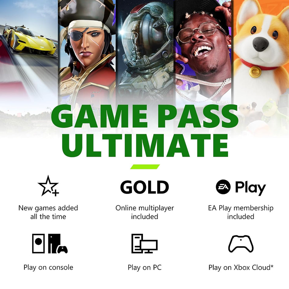 Xbox Game Pass Ultimate – 1 Month Membership – Xbox Series X|S, Xbox One, Windows [Digital Code]