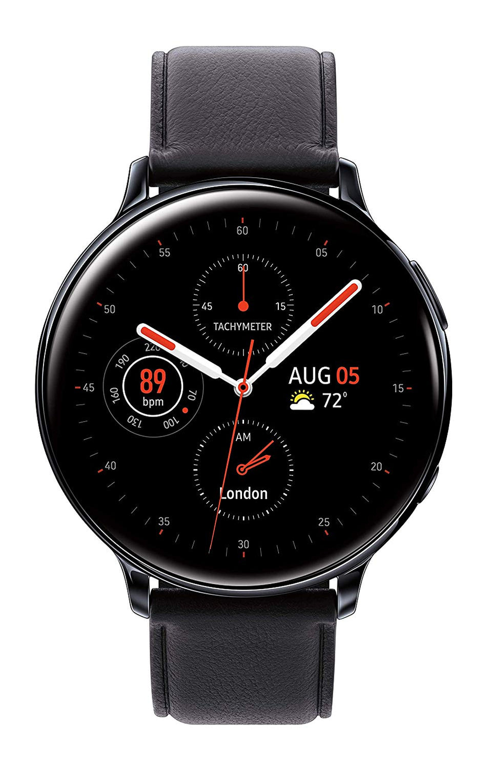 For Parts: Samsung Galaxy Watch Active2 44mm LTE GPS SM-R825USKAXAR CRACKED SCREEN