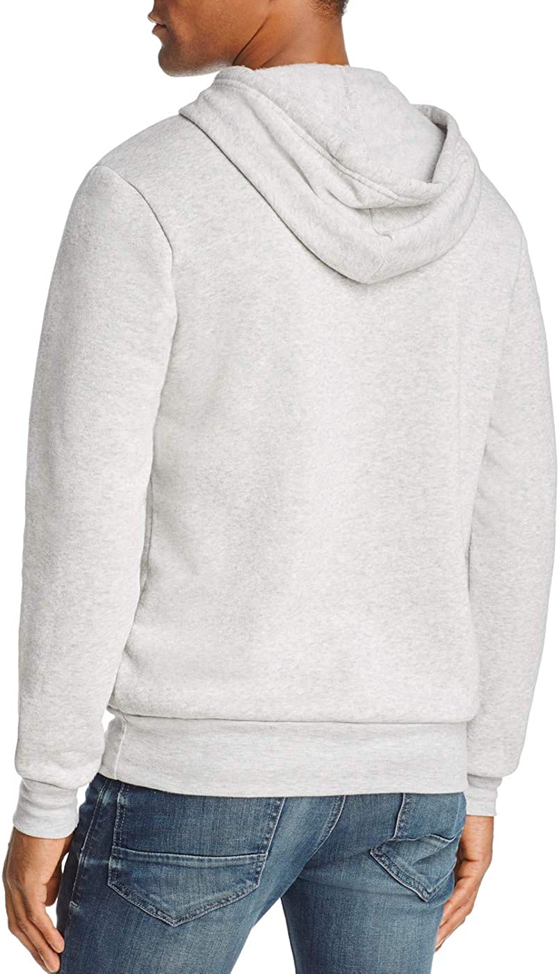 C09595 Hanes Alternative Apparel Challenger Hoodie Eco Light Grey S Like New