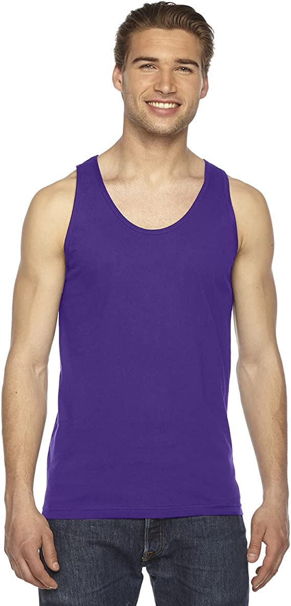 2408W American Apparel Unisex Fine Jersey Tank New