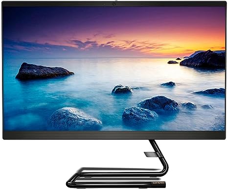 Lenovo IdeaCentre 3i AIO 21.5" FHD i5-10400T 8GB 256GB SSD F0EV0028US - Black