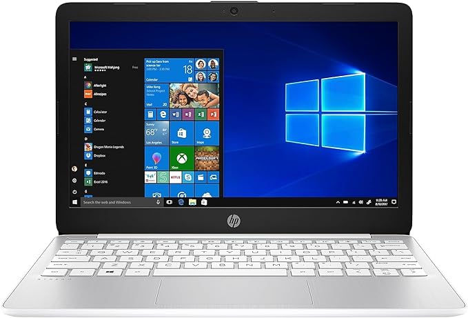 HP Stream 11 Laptop 11.6” HD N4020 4 GB RAM 64 GB 11-AK0040NR - Diamond White Like New