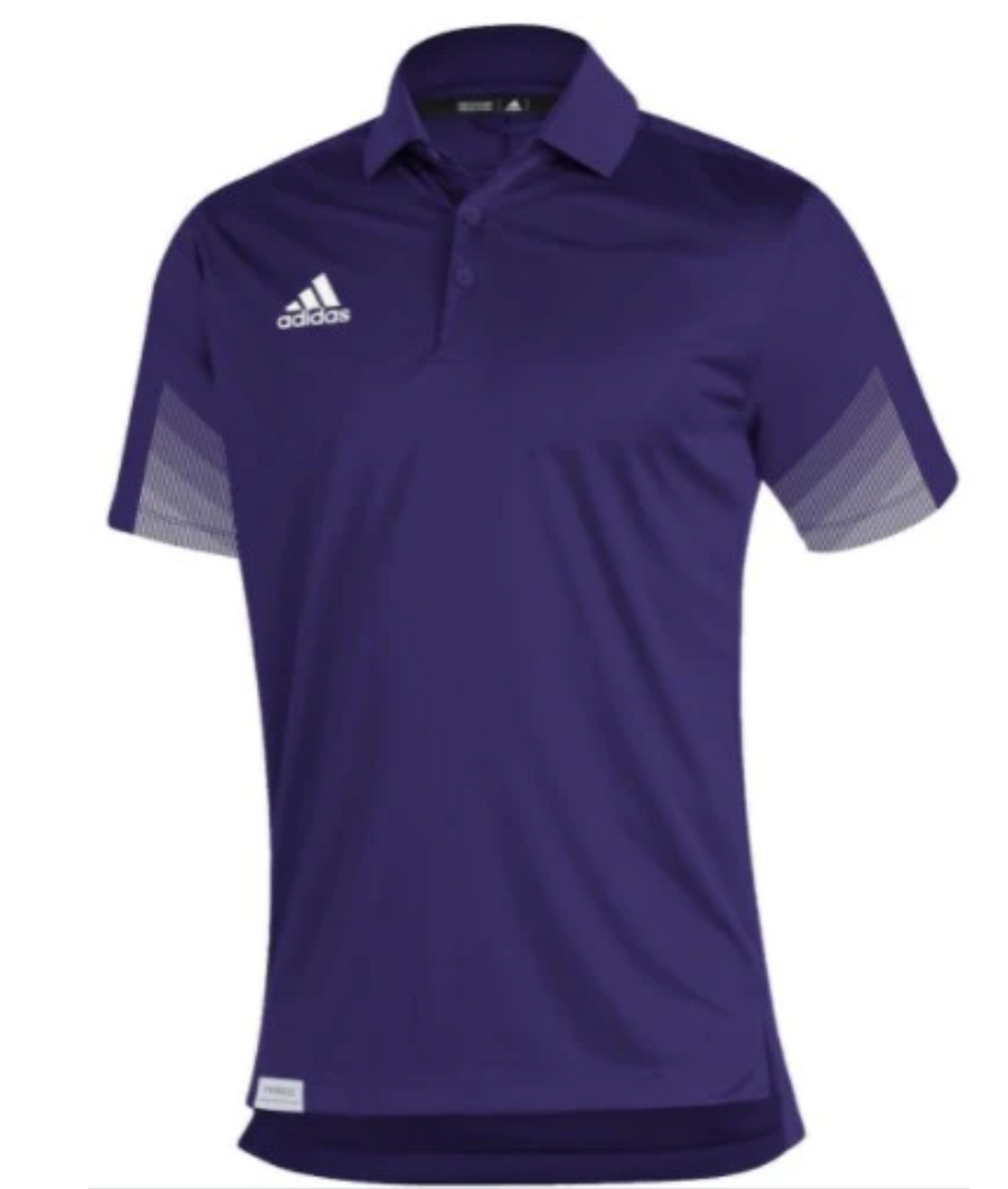 GM2615 Adidas Sideline 21 PrimeBlue Polo Shirt New