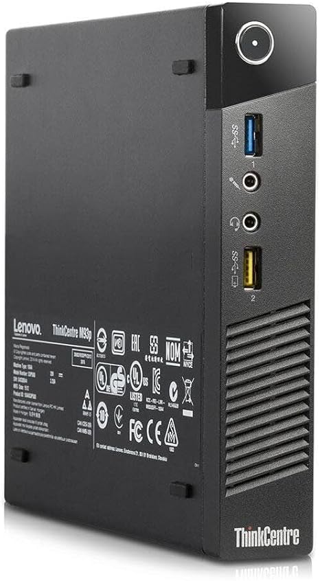 LENOVO THINKCENTRE TINY DESKTOP M93P I5-4570 8GB 128GB SSD - Black Like New