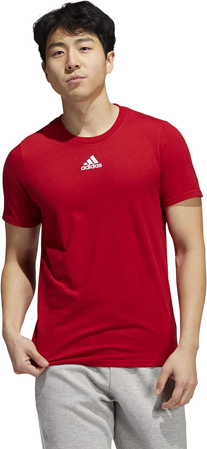 Adidas Men's Amplifier Regular Fit Cotton T-Shirt EK0173 New