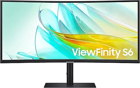 SAMSUNG 34” S65UA Series Ultrawide QHD Curved Monitor LS34C650UANXGO - Black Like New