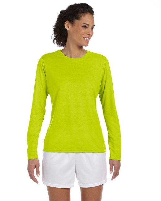 G424L Gildan Ladies Performance Long-Sleeve T-Shirt New