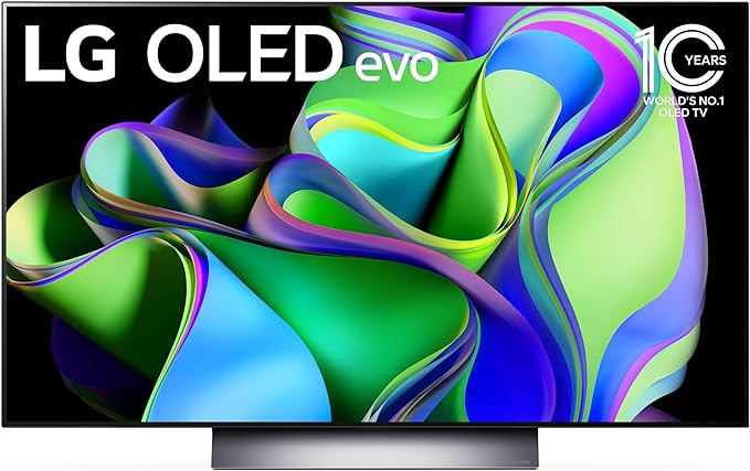 LG C3 Series 48-Inch Class OLED evo Smart TV OLED48C3PUA 2023 Alexa Built-in Like New