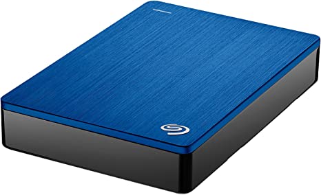 SEAGATE STDR4000603 Backup Plus 4TB Portable Hard Drive - BLUE Like New