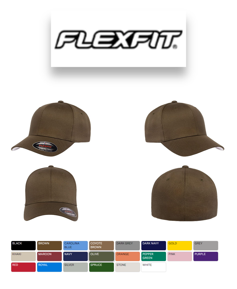 6277 Flexfit Adult Wooly 6-Panel Cap New