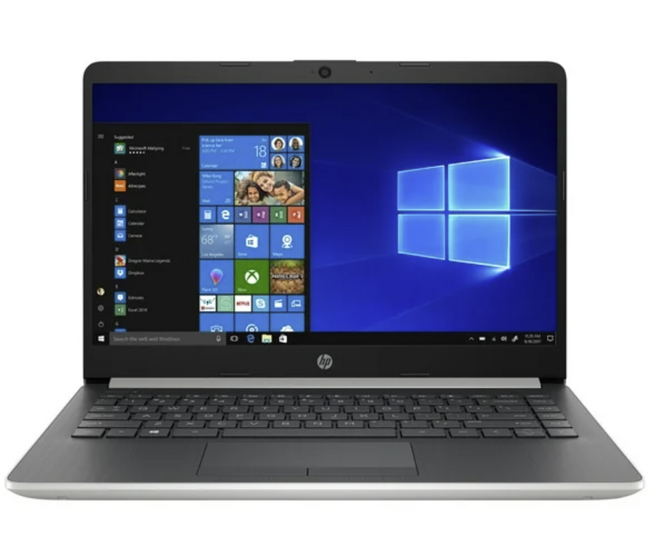 HP NOTEBOOK 14 14" HD 1366x768 i3-8145U 2.10 GHz 4GB 128GB 14-CF1061ST - SILVER Like New