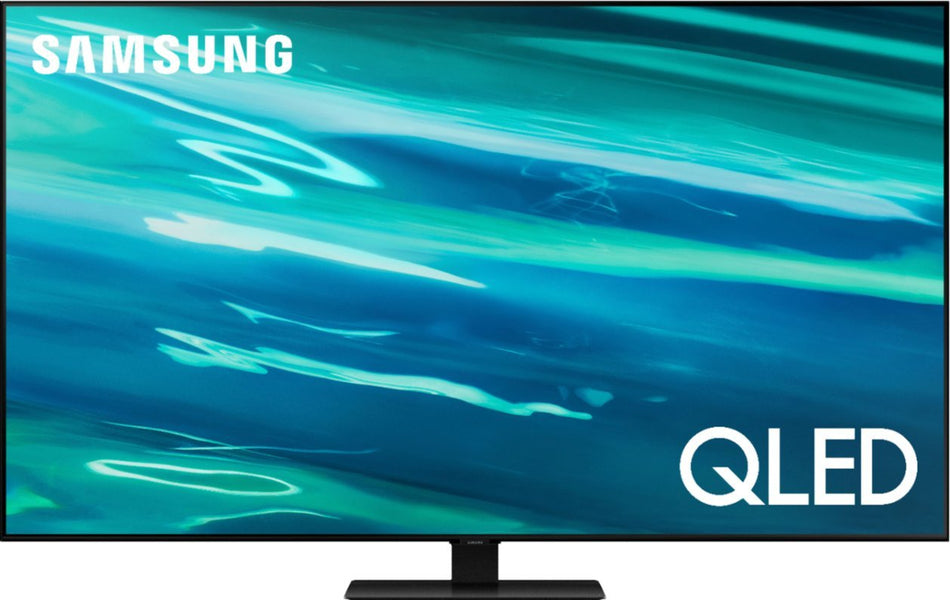 SAMSUNG 65 Inch QLED 4K UHD Smart TV QN65Q80AAFXZA - BLACK