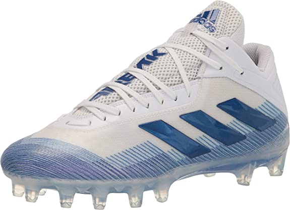 EH2232 Adidas Men's Freak Carbon Football Cleats White/Royal Size 9