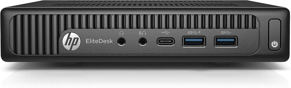 HP EliteDesk 800 35W G2 Desktop Mini PC i7-6700T 2.80GHz 16GB 256GB SSD -BLACK Like New