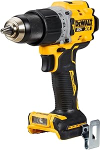 DEWALT 20V MAX Hammer Drill 1/2" Cordless Brushless Compact Tool Only - Yellow Like New