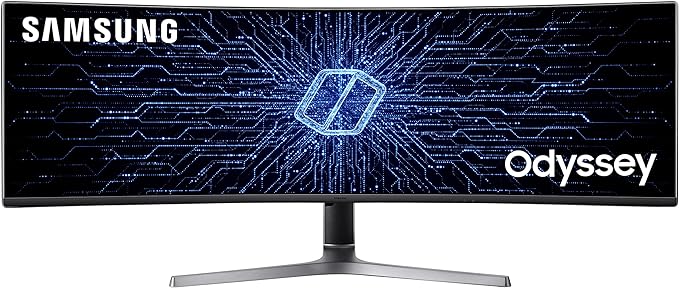 SAMSUNG Odyssey CRG Series 49-Inch Dual QHD (5120x1440) Curved Gaming Monitor Like New