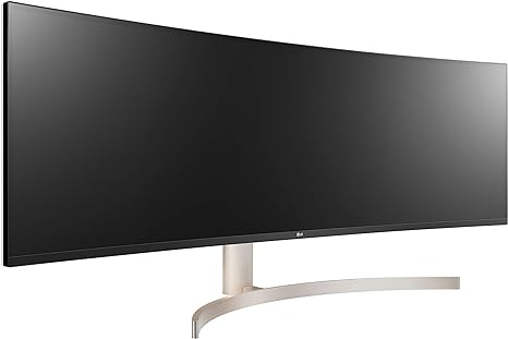 LG Ultrawide Dual QHD Monitor 49" 5120 x1440 Curved - 49WL95C-W Like New