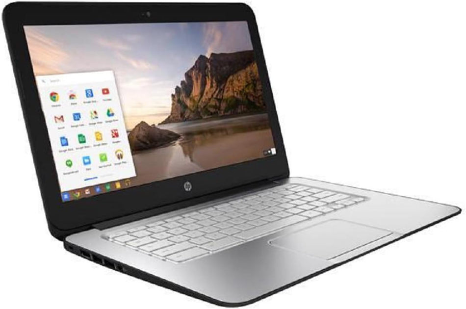 HP Chromebook 14" 1366 x 768 Celeron 2955U 1.4GHz 4GB 16GB SSD J2L41UT - Black Like New