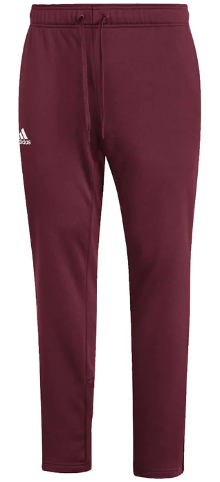 FQ0307 Adidas Issue Pant Men's Casual Team Collegiate Burgundy/White M Like New