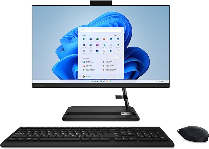 Lenovo IdeaCentre 3 AIO 21.5" FHD I3-1220P 8GB 256GB SSD F0GG0013US - Black Like New