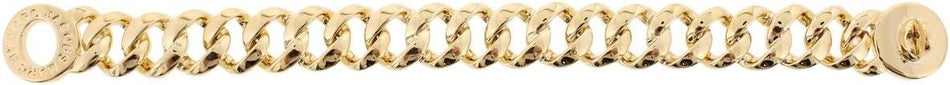 Marc By Marc Jacobs Goldtone Bracelet with Small Katie Turnlock M3PE553 - Gold Like New