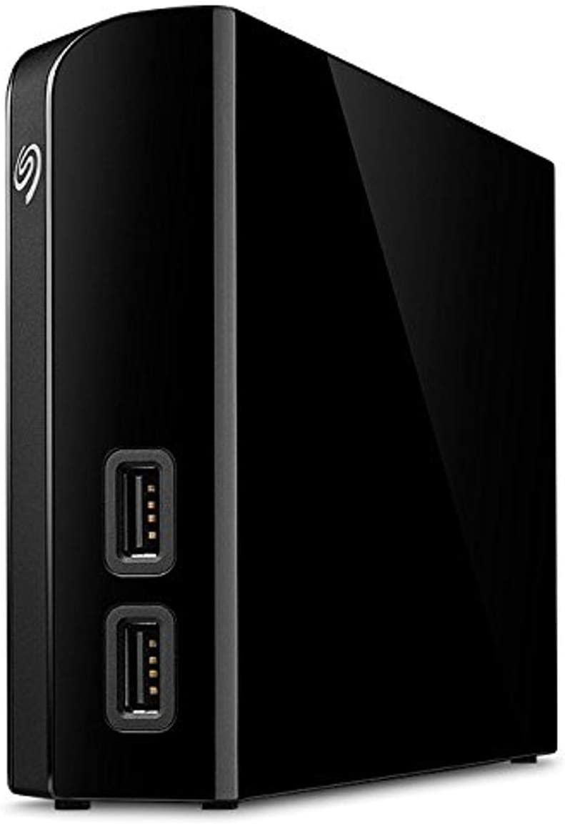 SEAGATE STEL8000100 BACKUP PLUS HUB 8TB EXTERNAL DESKTOP HARD DRIVE STORAGE Like New